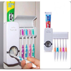 Дозатор зубной пасты и держатель щеток Toothpaste Dispenser