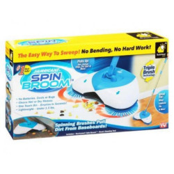 Щітка механічна для збирання підлоги Spin Broom