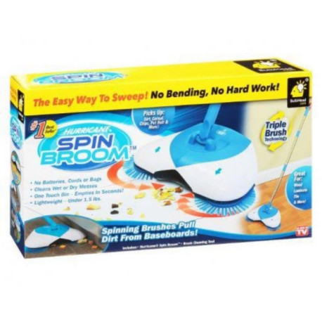 Щітка механічна для збирання підлоги Spin Broom