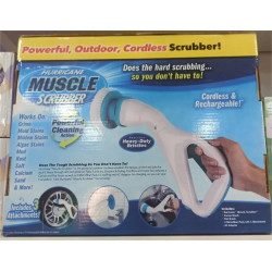 Электрическая беспроводная щетка для уборки Скруббер Hurricane Muscle Scrubber