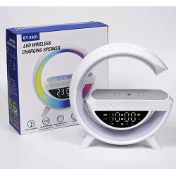 Настільна смарт гугл лампа G-smart нічник BT-3401 RGB Rainbow Light-Wireless Happy Light з Bluetooth