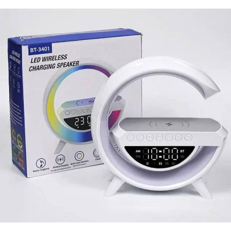 Настільна смарт гугл лампа G-smart нічник BT-3401 RGB Rainbow Light-Wireless Happy Light з Bluetooth