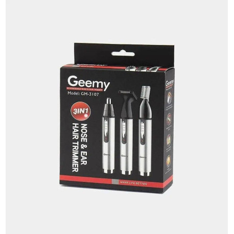 Тример для носа та вух Geemy Gm-3107 3в1
