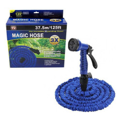 Шланг для поливу садовий Magic Hose 37,5 метрів синій