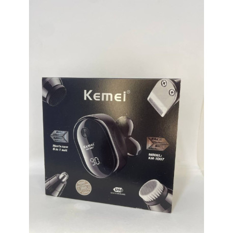 Електробритва Kemei KM-1007 компактна 6 в 1 бездротова